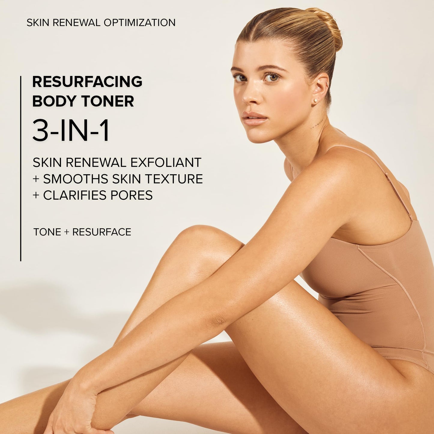 Nudestix Resurfacing Body Toner – Exfoliating Body Treatment with Glycolic, Lactic & Salicylic Acids for Smoother, Brighter Skin | Reduces Bumps & Hyperpigmentation | Clean, Vegan & Cruelty-Free