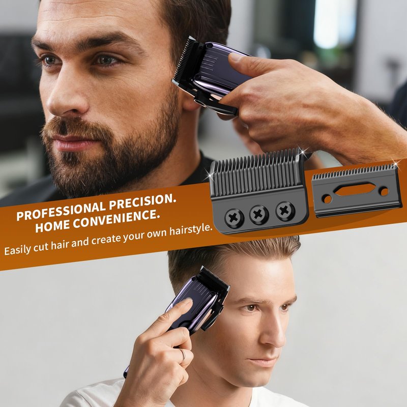 1005-100 Professional 3-Hole Blade,Compatible with Wahl Designer,Senior, Cordless Designer,Pilot,Sterling 4 and Nugget Clippers, 1mm-3mm Cut Length(Black) (1 Pack)