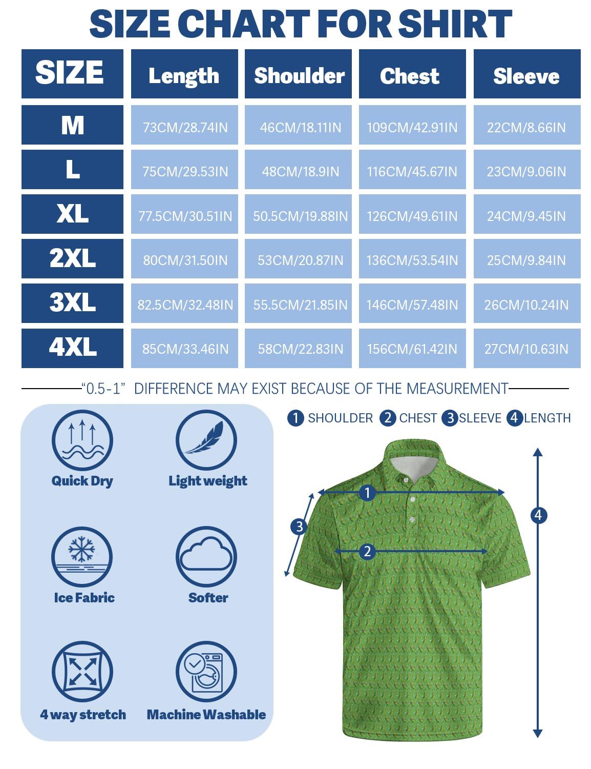 AYUNIX Golf Shirts for Men Funny Pickleball Shirts Pickles Polo Shirts Short Sleeve Performance Golf Polos