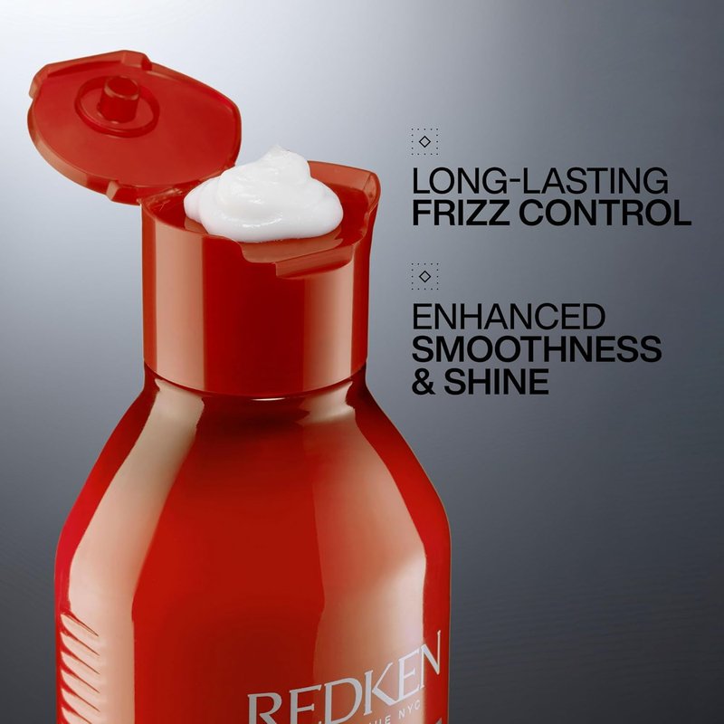 Redken Frizz Dismiss Conditioner - Frizz Control & Moisturizing for All Hair Types | Enhances Shine with Babassu Oil