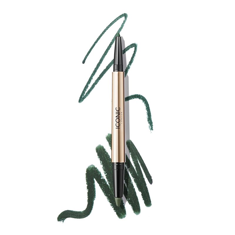 Smokey Eye Duo Eyeliner - Creamy 2-in-1 Crayon, Water Resistant & Vegan | Easy to Blend