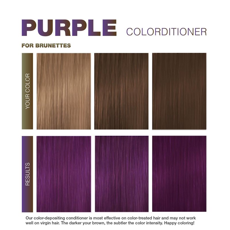 Viral Colorwash Purple for Brunettes