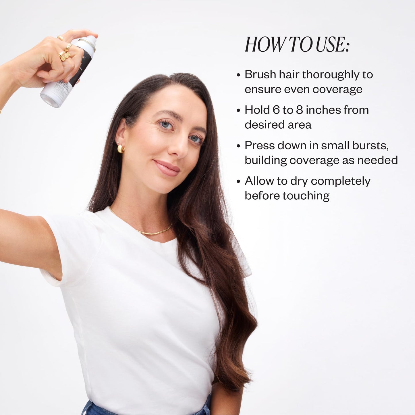 IGK Never Miss Root and Scalp Touch-Up Spray for Gray Coverage – Auburn Hair Color, Sweat-Resistant, Waterproof, Natural-Looking Root Concealer, 2.0 oz