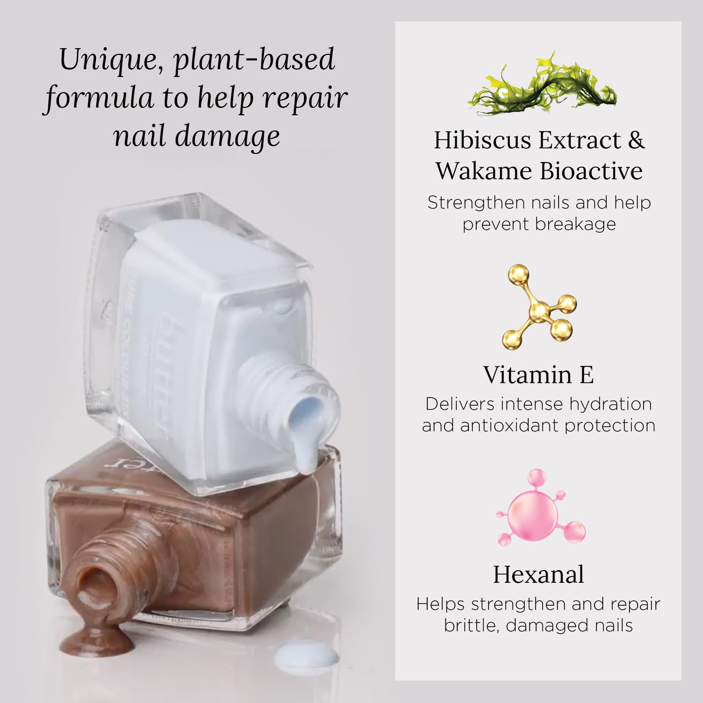 butter LONDON PC21X Nail Lacquer Polish - Fast-Drying, Long Lasting Color with Gel-Like Finish & Chip-Resistant Nail Lacquer Helps Protects & Strengthens Nails - Vegan & Cruelty-Free - Piece of Cake