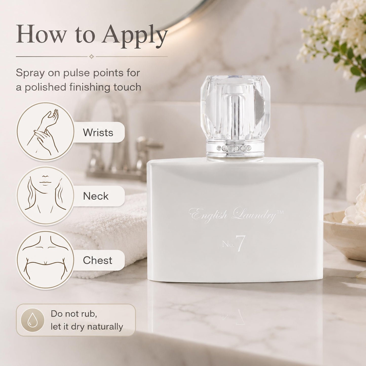 Women's No. 7 Eau de Parfum, 3.4 fl. oz. for her (unboxed), by Englsih Laundry