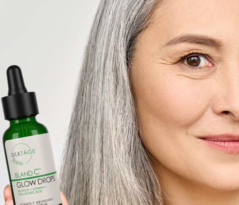 Glow Drops - Anti-Aging Vitamin C Face Serum with Hyaluronic Acid | Evens Skin Tone, 1 Fl Oz
