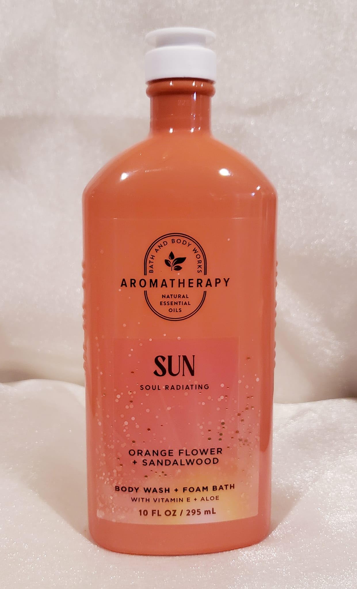 Bath & Body Works Aromatherapy Shower Gel, 10oz Each (Orange Flower Sandalwood)