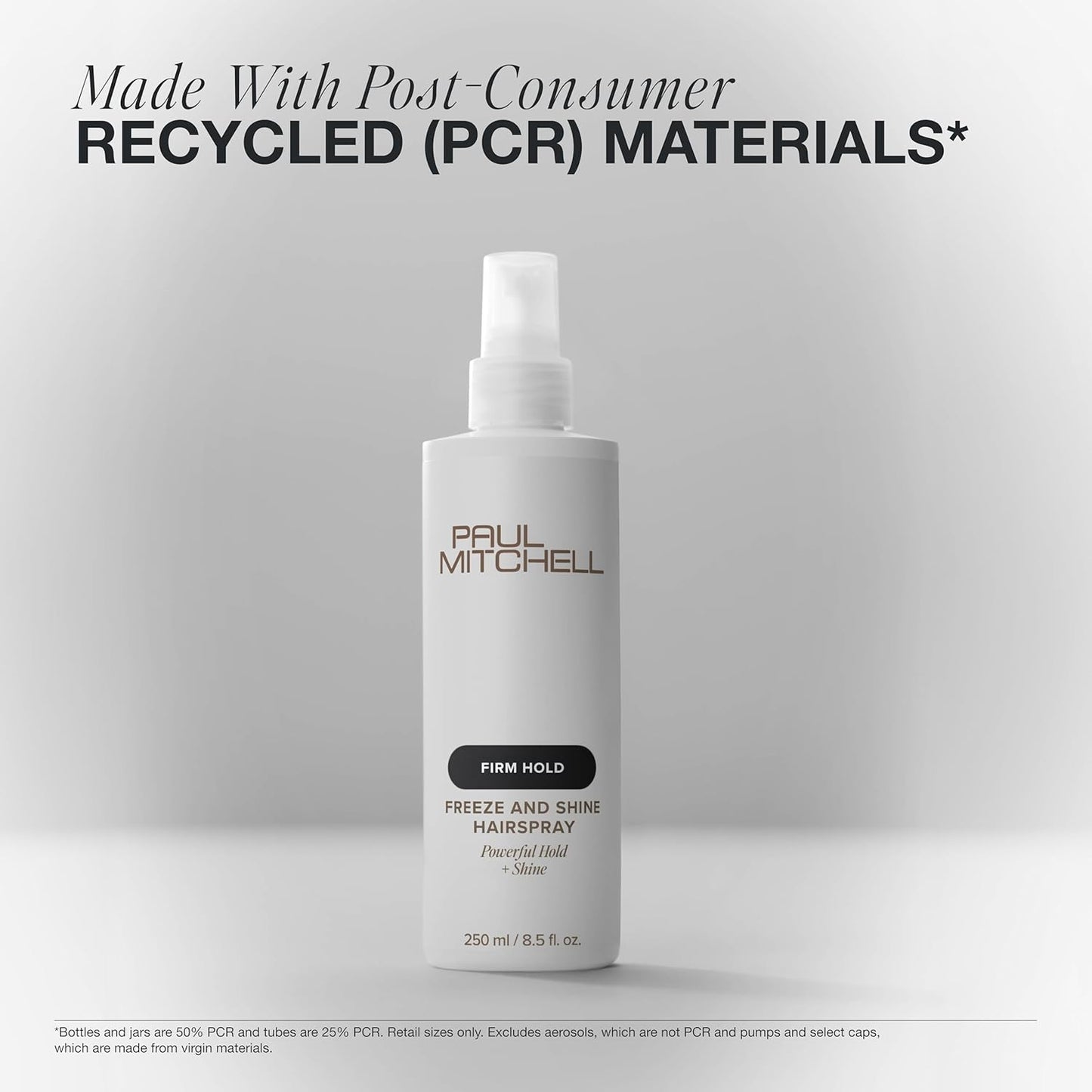 Paul Mitchell Freeze and Shine Hairspray - Maximum Hold for Coarse Hair | Shiny Finish