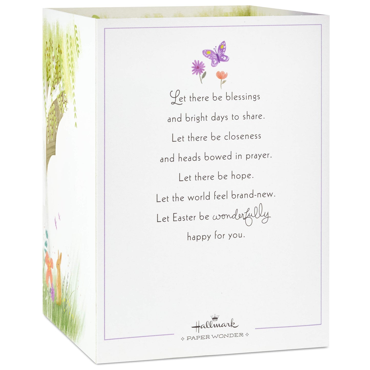 Hallmark Paper Wonder Displayable Pop Up Easter Card (Blessings to You Church)