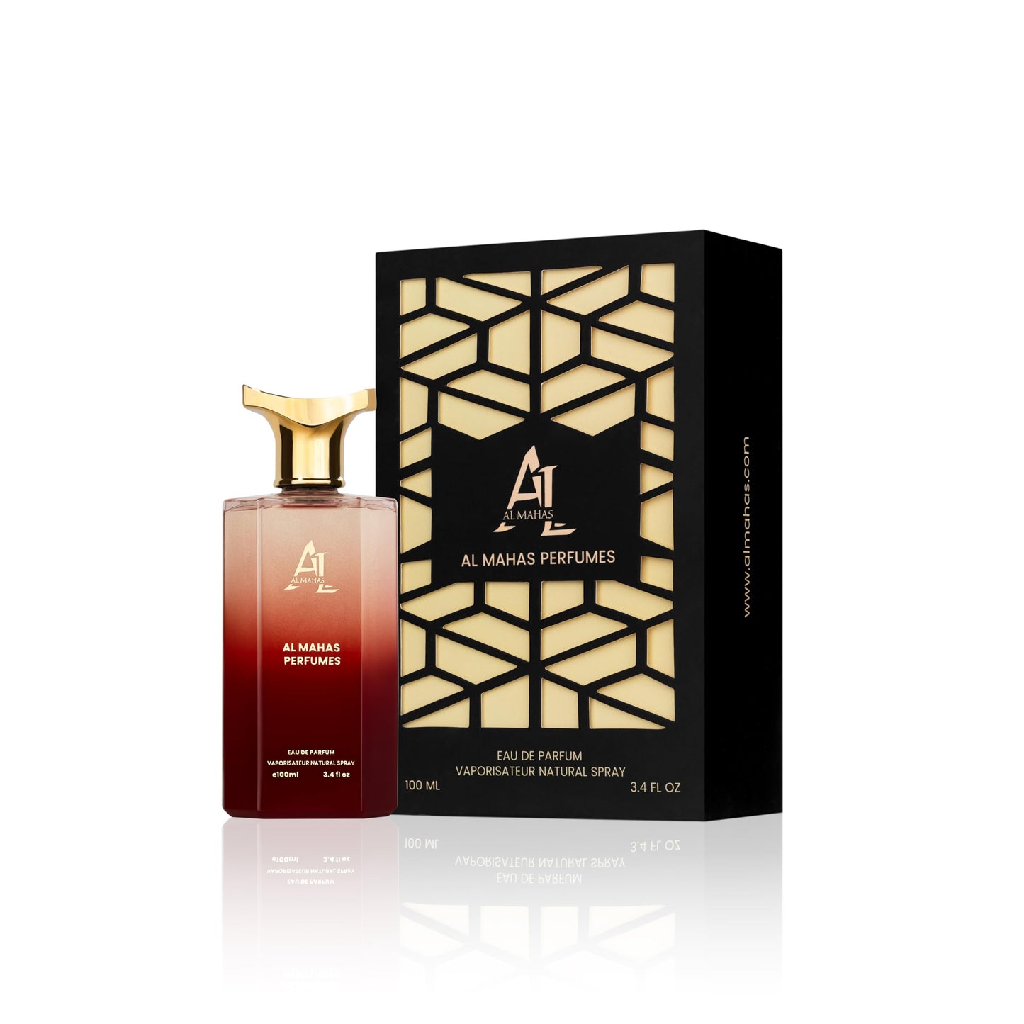AL MAHAS Wood Sage and SeaSalt Perfume - Eau de Parfum 100 ml (3.4 Oz) Long Lasting Bold Unisex Perfume, irresistible scent of Wood Sage and Sea Salt and Ambrette Seeds by ALMAHAS