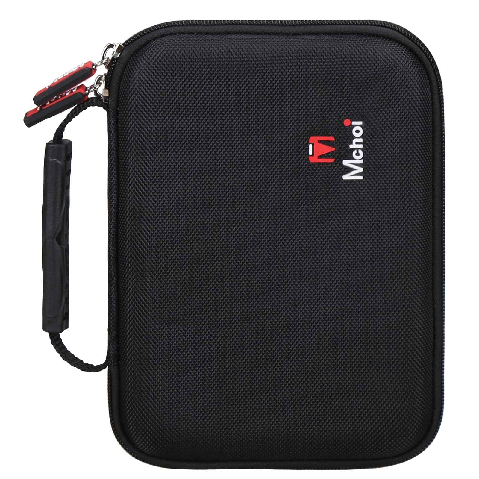 Mchoi Hard Case for Andis Professional T-Outliner Beard/Hair Trimmer, Model GTO 04710/04603/ 04775, with Mesh Pocket for Combs and Accessories, Case Only