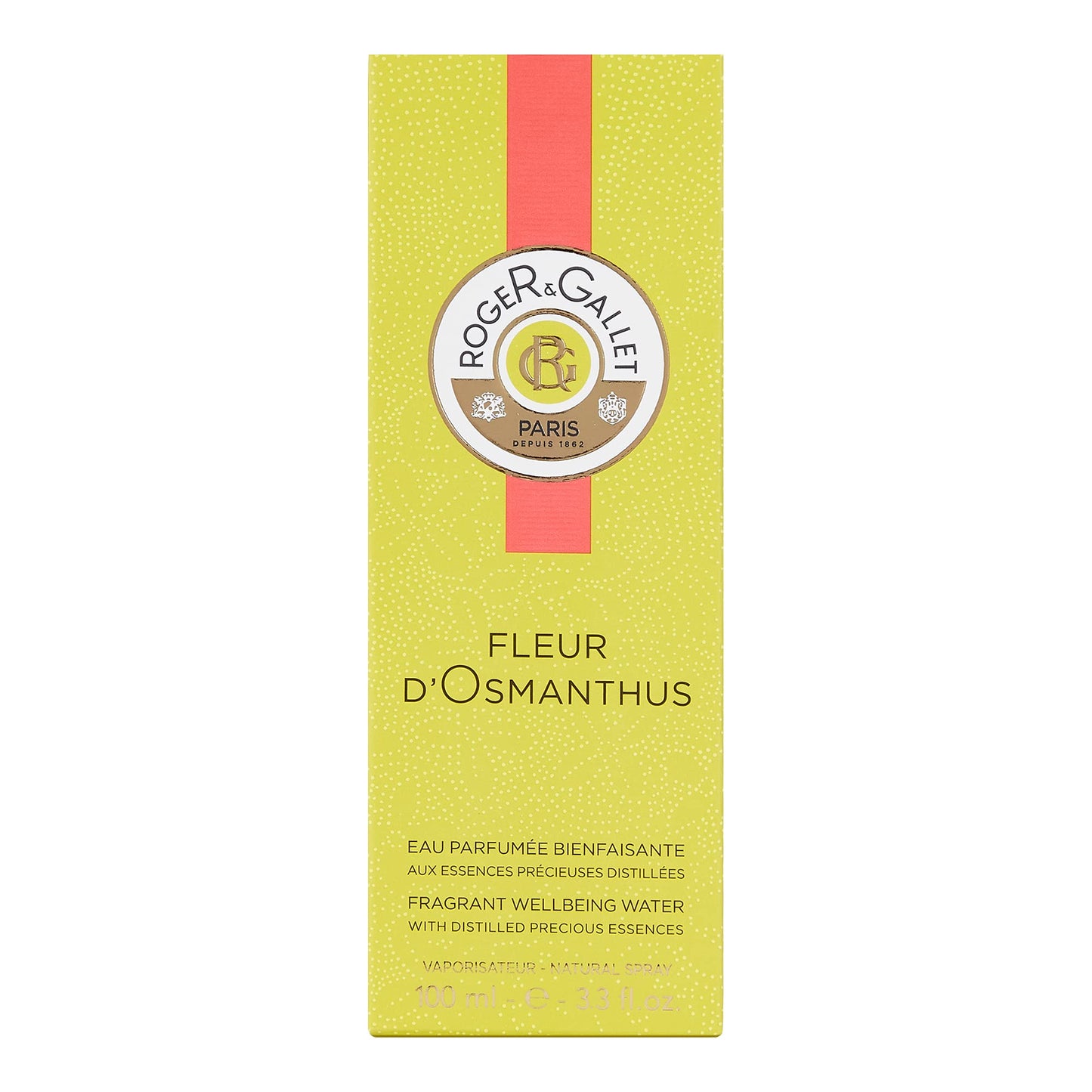 Roger & Gallet | Fragrant Water Body Spray for Women | Fleur d'Osmanthus 3.3 Fluid Oz.