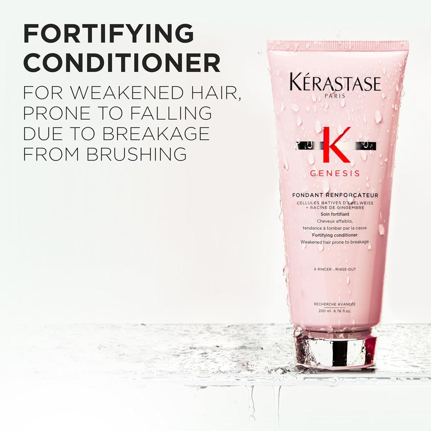 Kerastase Genesis Conditioner - Strengthening Hydration for Weak, Damaged Hair | Normal to Dry Hair