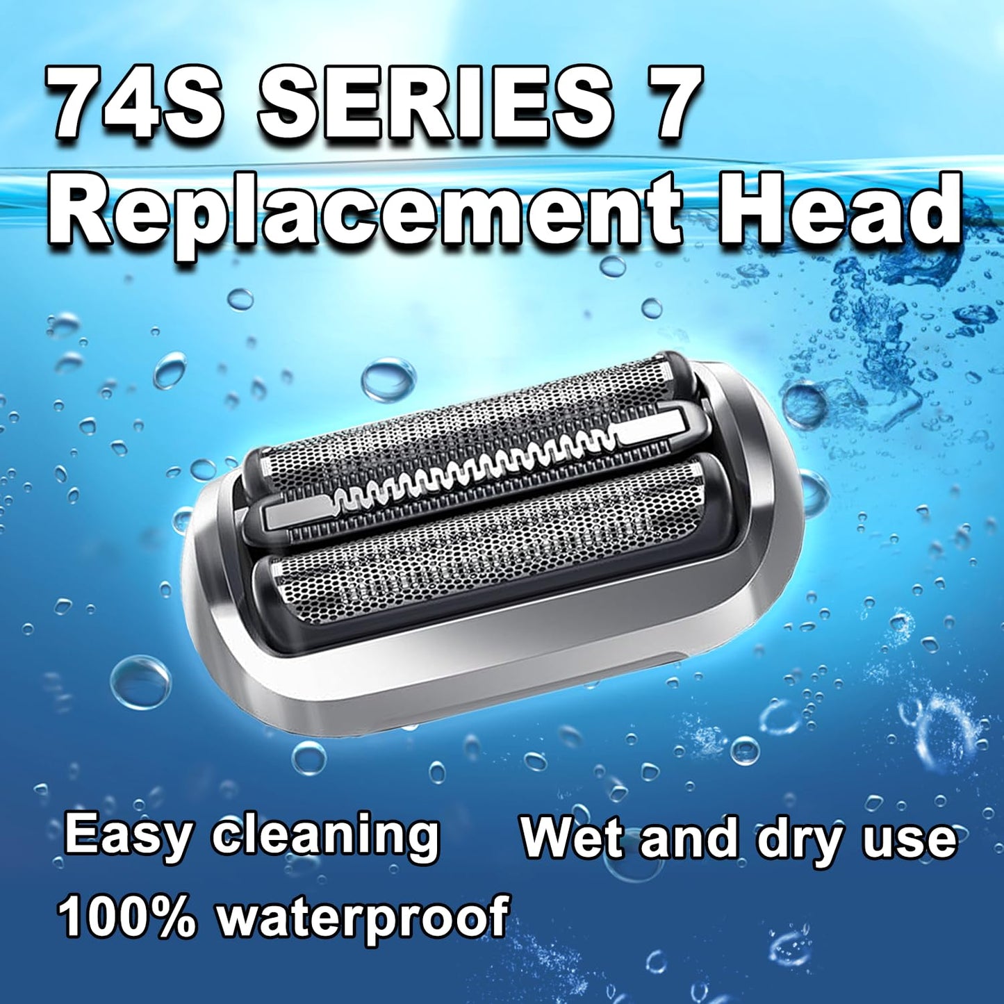 Braun Series 7 Electric Shaver Replacement Head - Compatible with 7120s, 7125s, 7127cs, 7171cc, 7175cc, 7185cc, 7189cc
