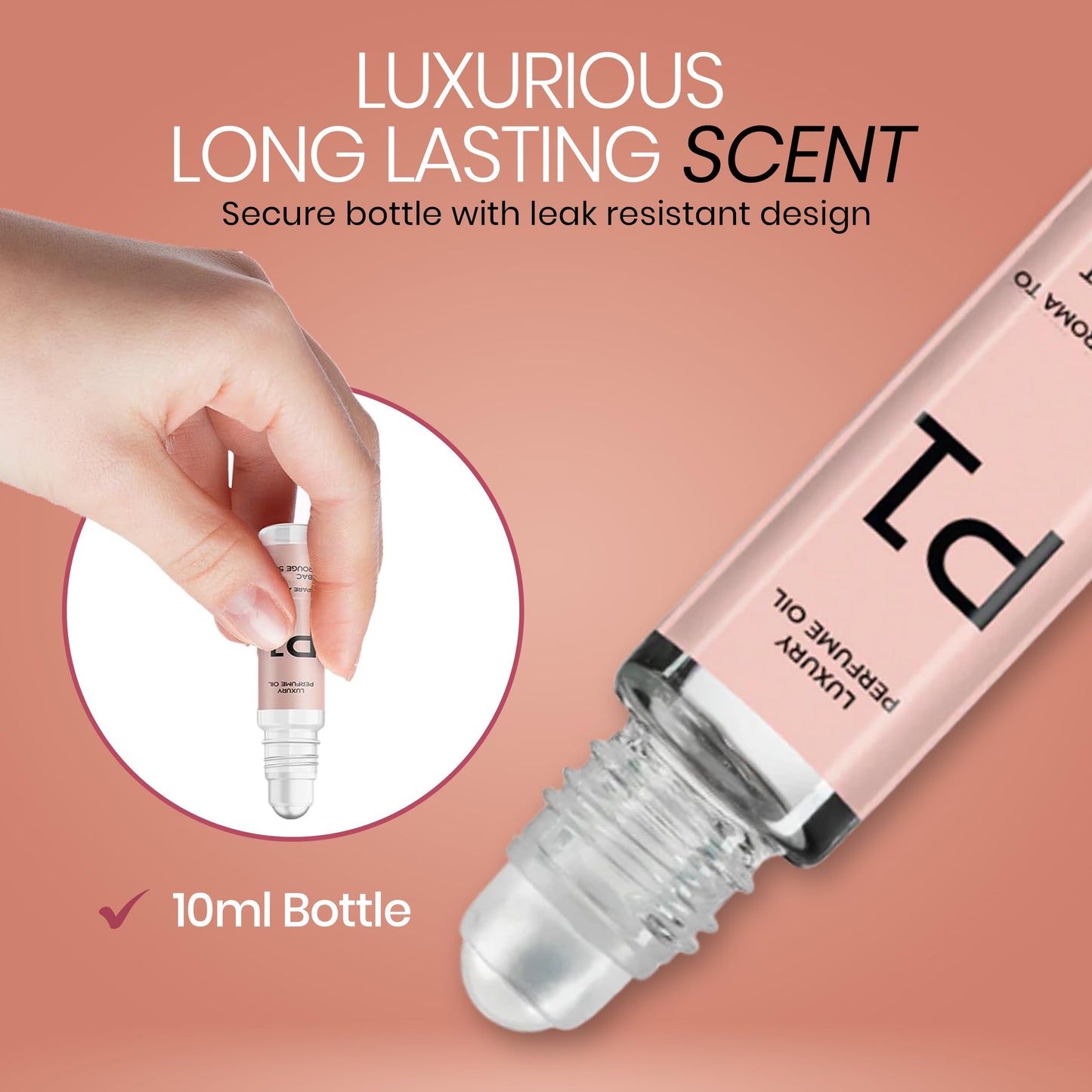 PICNTELL P Series Impression Perfumes for Women – Travel Friendly Roll-on Perfume Oils Based on Iconic Designer & Luxury Scents, Long-Lasting Women’s Fragrances (1 - Pack, (P1))