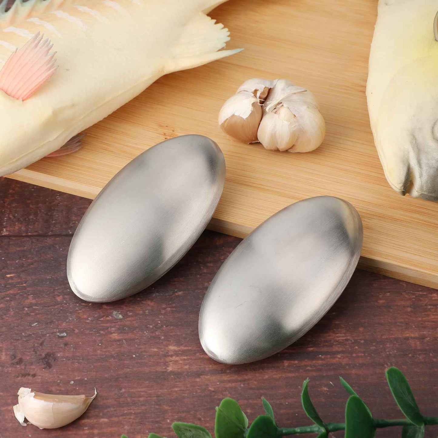 Conelist 10 Pack Stainless Steel Soap Bar, Deodorant Metal Soap Bar Silver Soap Odor Remover Wash Your Hands to Remove Smell Like Onion, Fish or Garlic