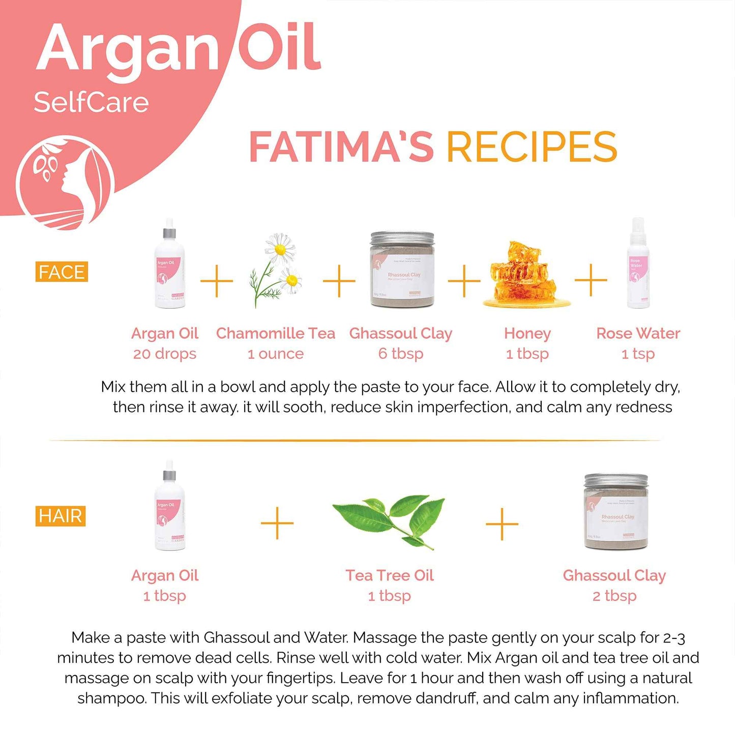 Fatima's Garden Rose Petal Argan Oil - Organic Anti-Aging Moisturizer, 100ml