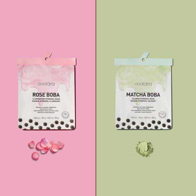 Avatara Face Mask Variety 10-Pack - Hydrating Korean Beauty Sheet Masks with Watermelon, Peach, Aloe, and Honey - Cruelty-Free Sheet Masks for Tween, Teen and All Skin