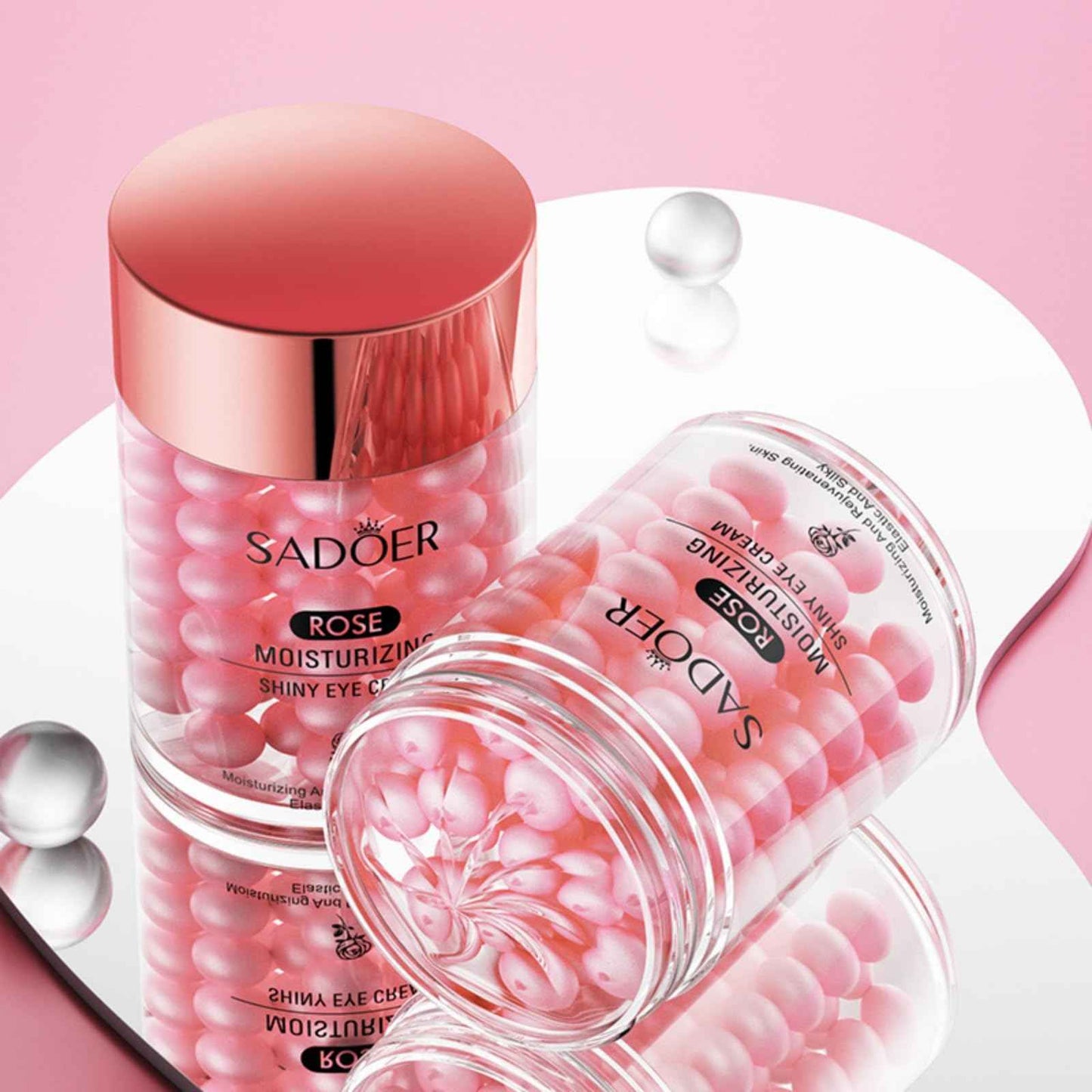 suckoo For SADOER Rose Moisturizing Eye Cream.eye care.Nourishing Rejuvenating Eye Creams,Brightens the skin around the eyes 60g 2.1 FL OZ