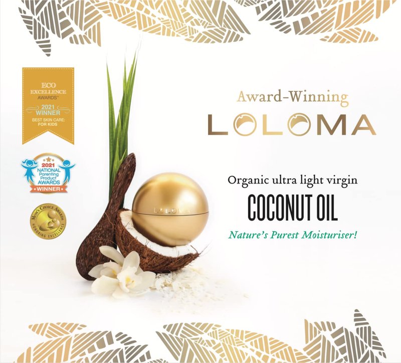 Loloma Fiji Organic Virgin Coconut Oil, Nature’s purest moisturizer for Babies and you. Through a natural process, scent is reduced, texture improved for greater absorption. Pure nature, no chemicals.