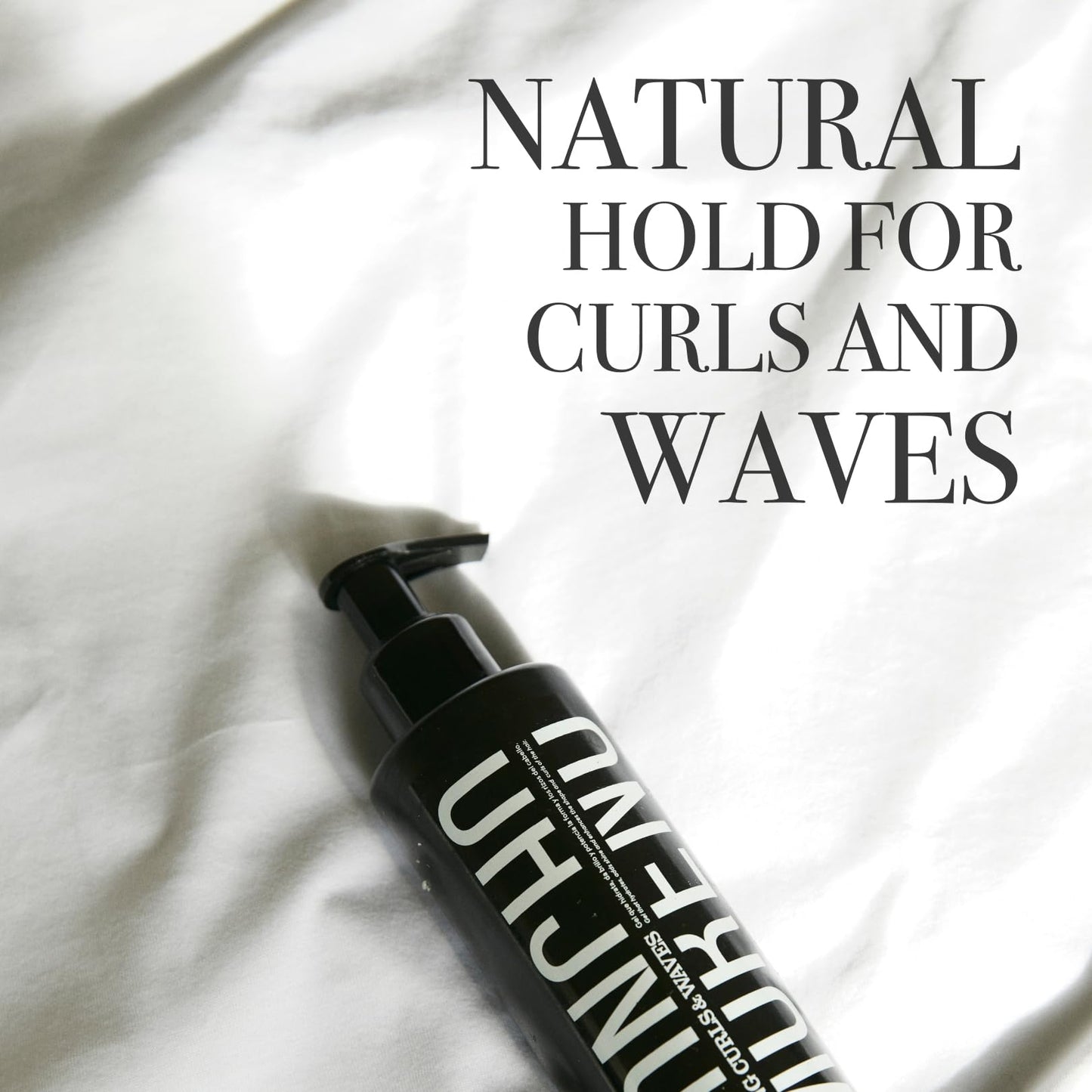 MONCHO MORENO Surfing Curls & Waves - Curl Defining Gel, Flexible Hold & Anti-Frizz Styling Hair Gel for Curly & Wavy Hair, Enhances Definition with Coconut Oil, Mango & Rosemary (7.0 Fl Oz)