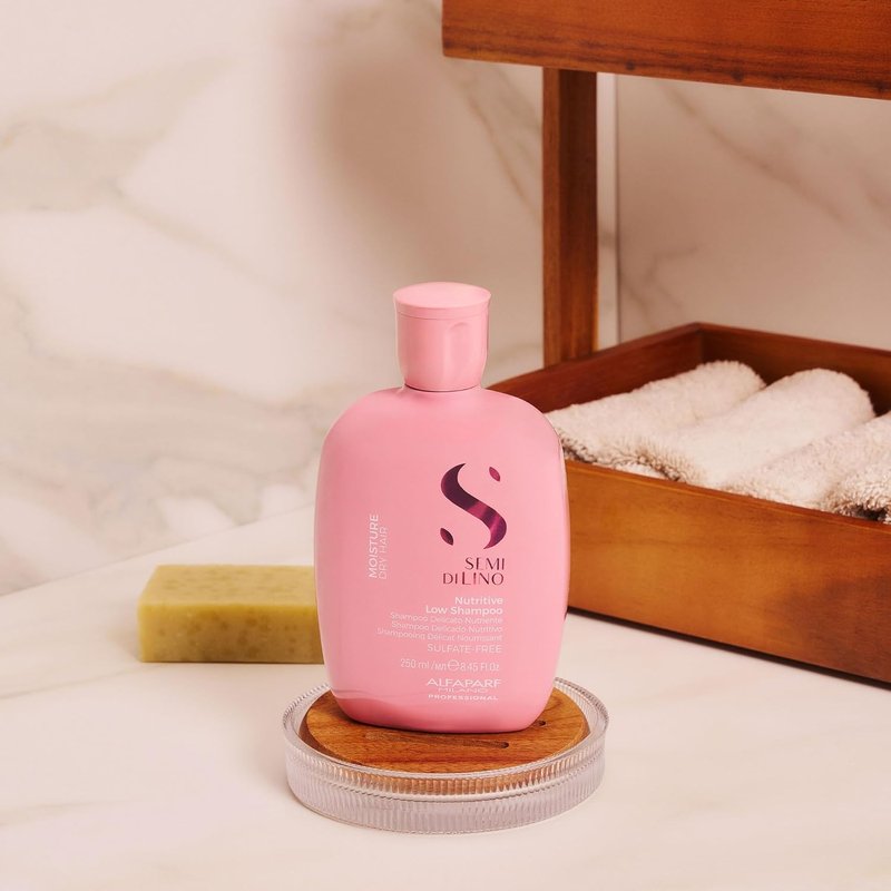 Alfaparf Milano Moisture Nutritive Shampoo - Sulfate & Paraben Free | Ideal for Dry, Color-Treated Hair