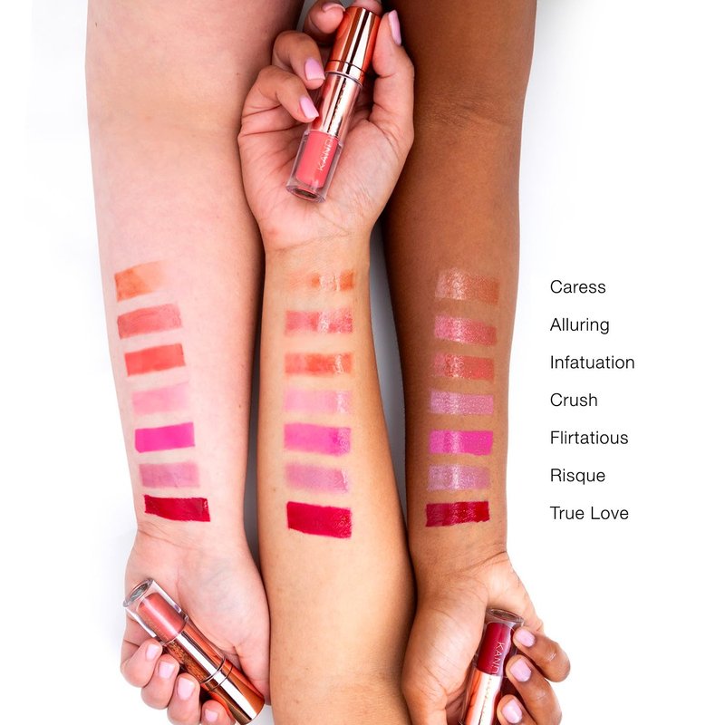 Kandi Koated Liquid Satin Lip Color - High-Shine Finish, Moisturizing Formula | Rich Colors, Paraben-Free, Cruelty-Free