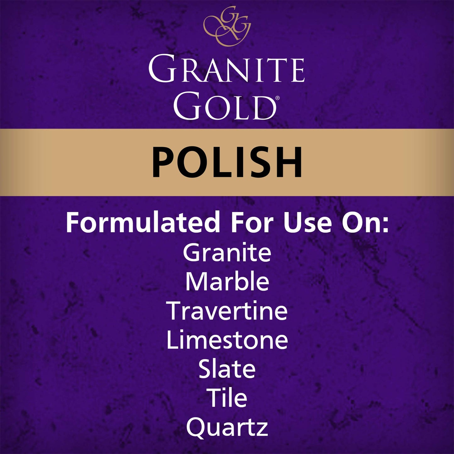Granite Gold Polish Wipes Streak-Free Shine for Granite, Quartz, Marble, Travertine, Natural Stone Countertops, 18 Count, 1-Pack