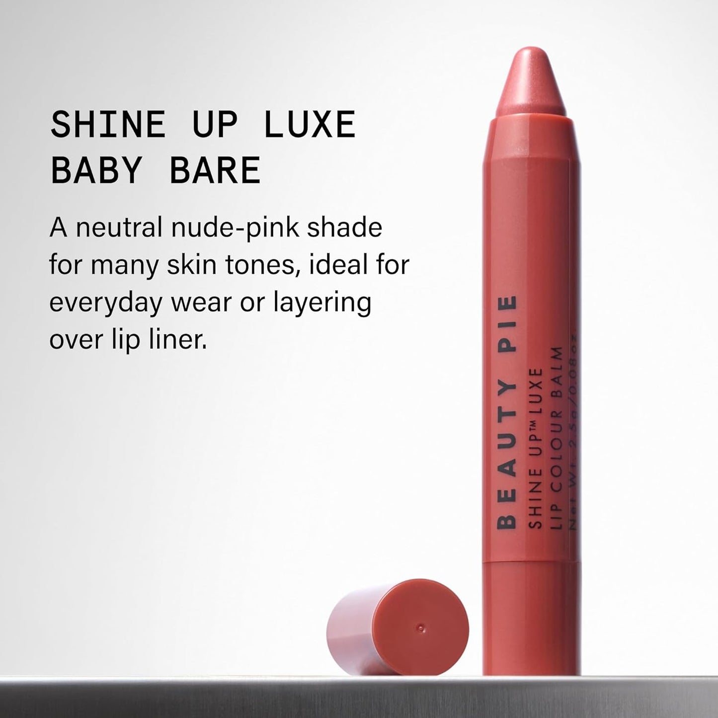 Shine Up Luxe Lip Colour Balm Stick - Hydrating, Softening & Soothing for Baby Bare Lips