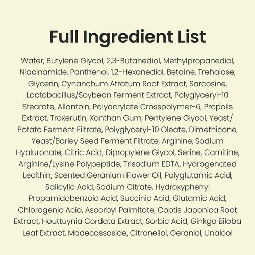 CNP Rescue+Propolis Serum - Redness Relief Serum with Niacinamide & IP-BHA, Soothing, Hydrating, Minimizing Pores, for Oily & Sensitive Skin, Lightweight Essence for Glass Skin, Korean Skin Care