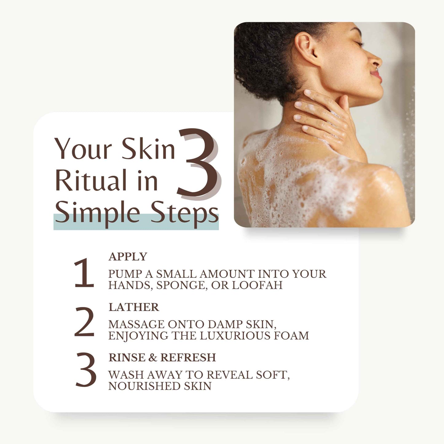 EDENIKA BOTANICALS Coconut Body Wash, Cleans, Softens & Nourishes, Ultra Moisturizing Shower Gel for Dry and Sensitive Skin, Women & Men, Organic & Natural, 16 fl oz, 2-Pack