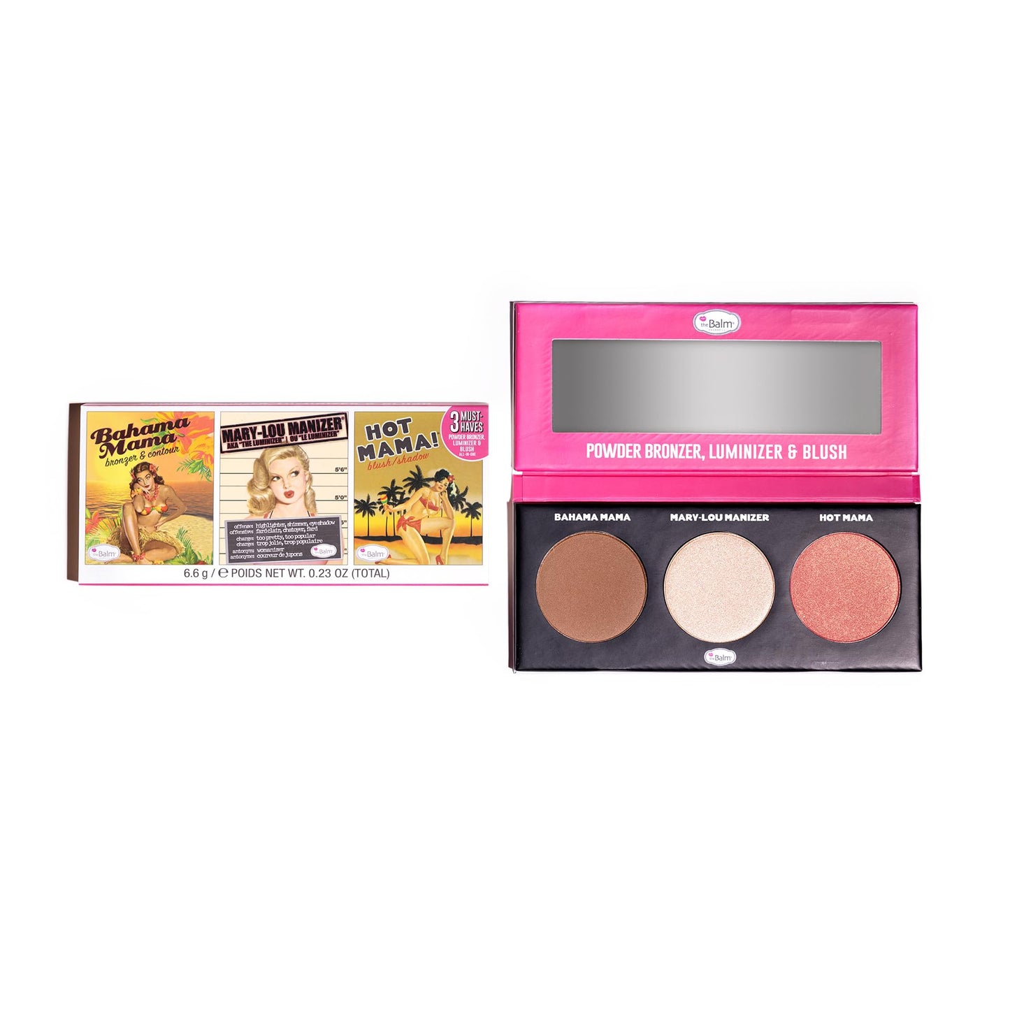 theBalm Must Haves Powder Trio