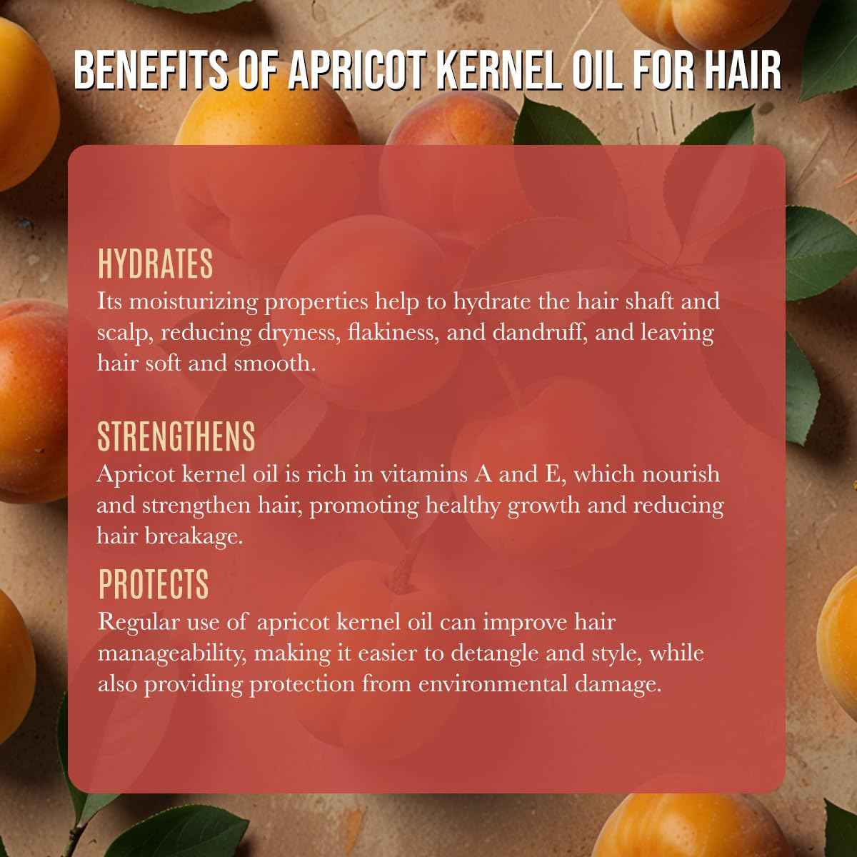 ORGANIC APRICOT KERNEL OIL MOISTURIZER - in Large 4 oz Dark Glass Bottle with Dropper | 100% Pure and Unrefined | Skin Massage Oil for Body Hands & Feet