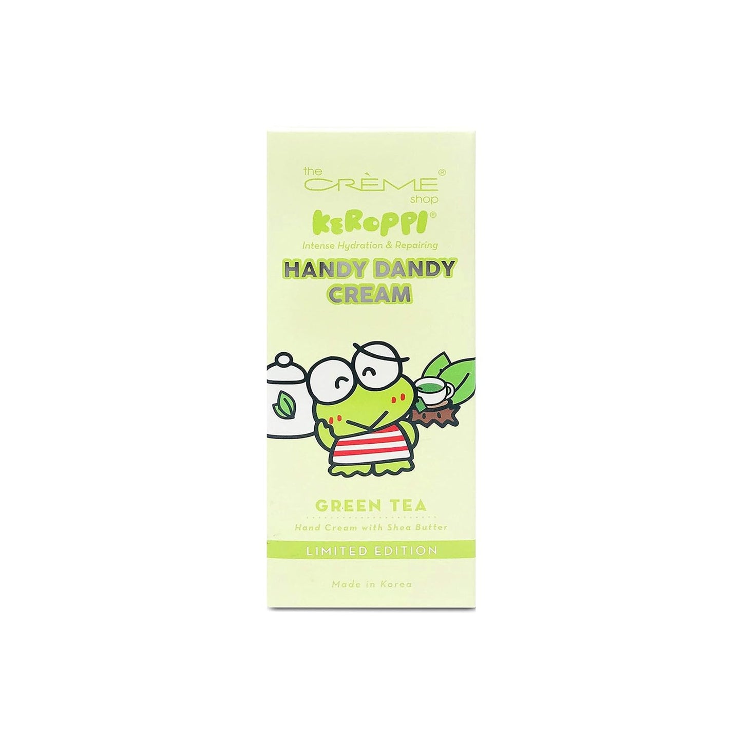 Hello Kitty Portable Soothing Cream | Korean Cute Scented Pocket Size (Green Tea)