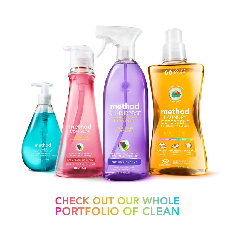 Method Foaming Hand Soap, French Lavender, 10 Fl Oz (Pack of 6)
