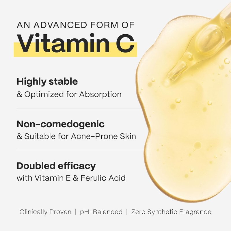 Mad Hippie Travel Face Serum Set - Skin-Brightening Vitamin C & Firming Retinol | Day & Night Dual Pack, 0.5 Oz Each