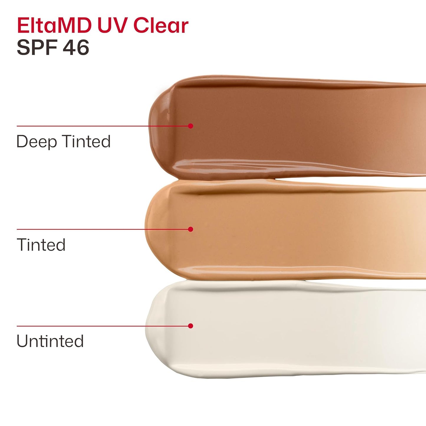 EltaMD UV Clear Face Sunscreen SPF 46 - Oil-Free Zinc Oxide Lotion for Acne-Prone Skin | 1.7 oz Pump (Pack of 2)