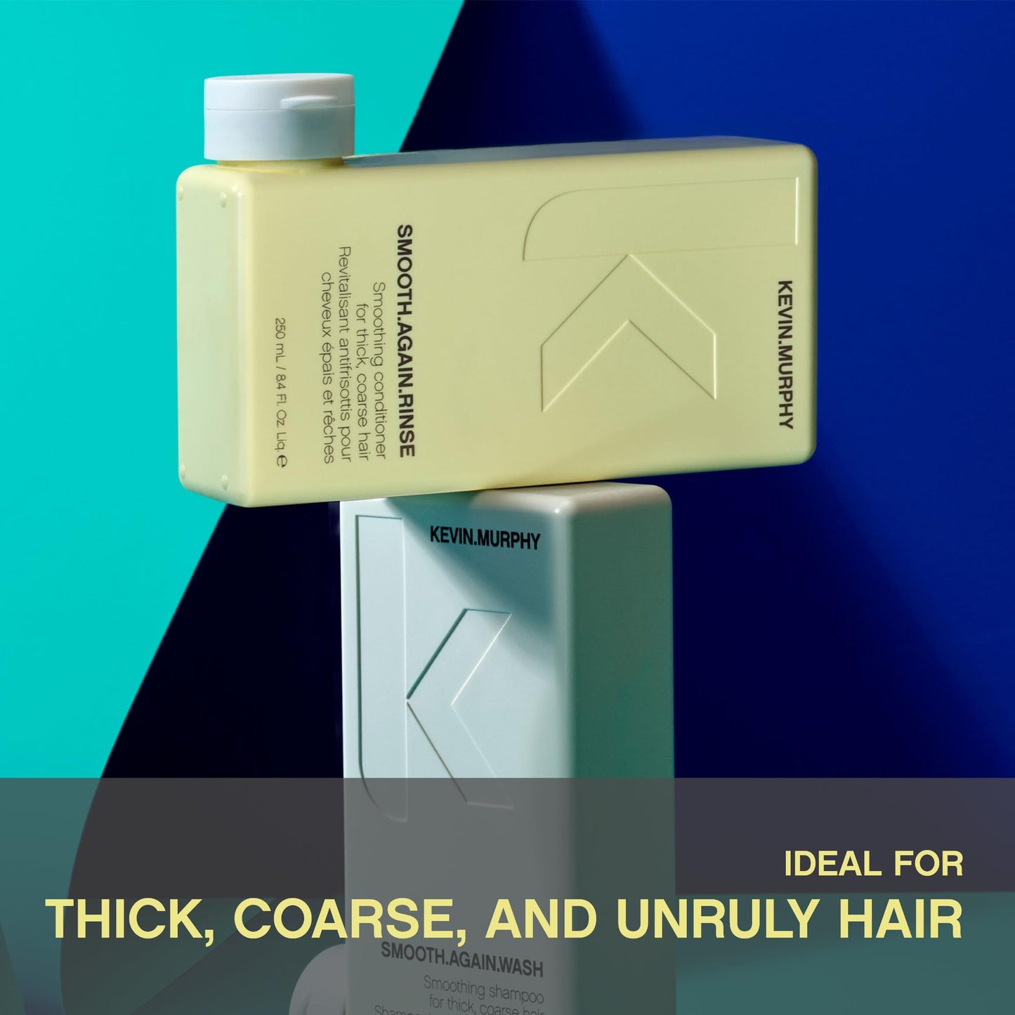 KEVIN.MURPHY SMOOTH.AGAIN - Smoothing, Leave-In Conditioner - For Thick, Coarse & Unruly Hair - Anti-Frizz Treatment - Styling Product for Hair Shine - 200 mL / 6.7 fl oz
