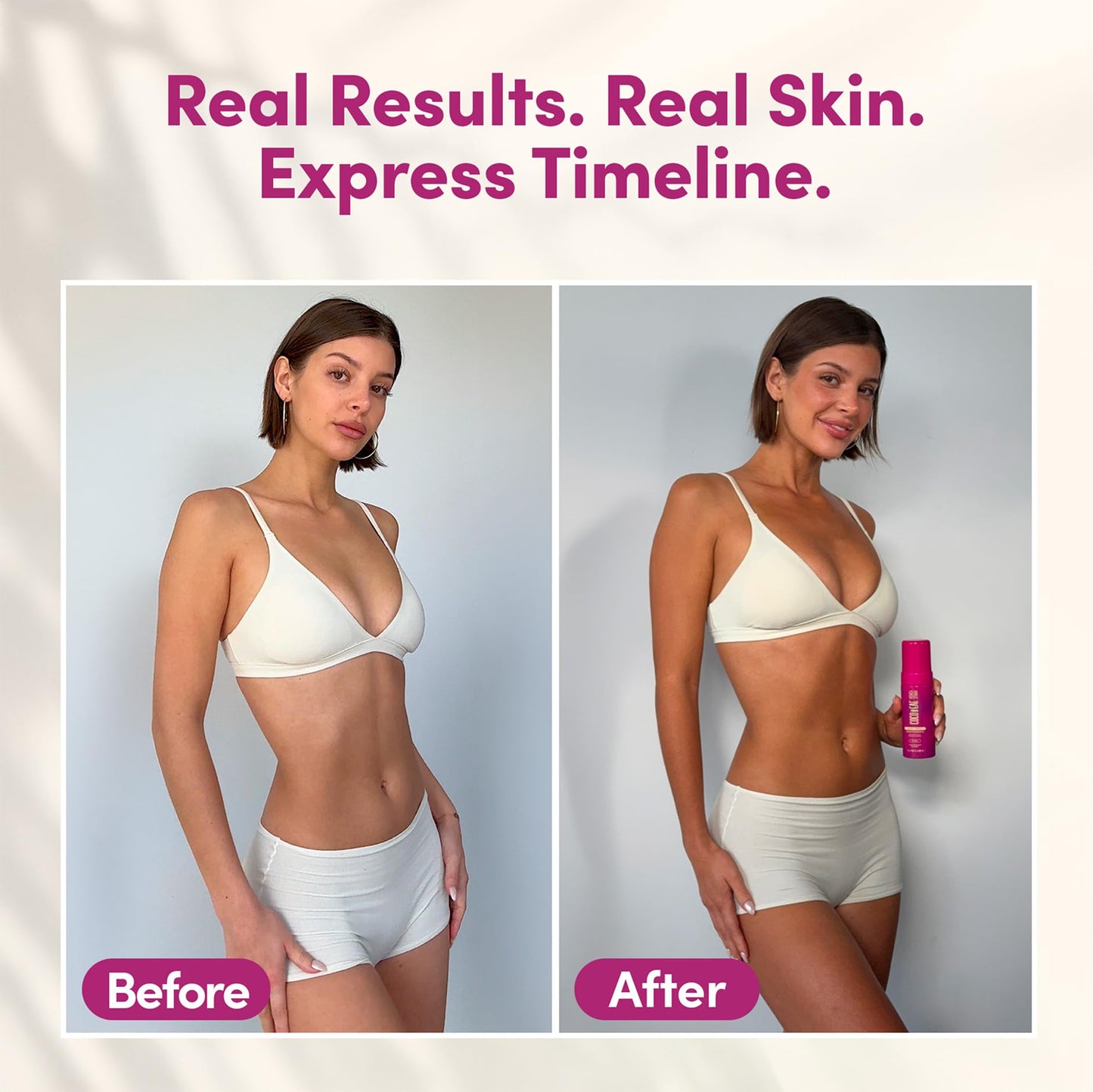 Coco & Eve Express Self Tanning Mousse - 1 Hour Streak-Free Hydrating Sunless Tanning Mousse, Fast-Drying Natural Glow, Infused with Hyaluronic Acid & Coconut Extract Vegan, Cruelty Free | 5.07 Fl Oz
