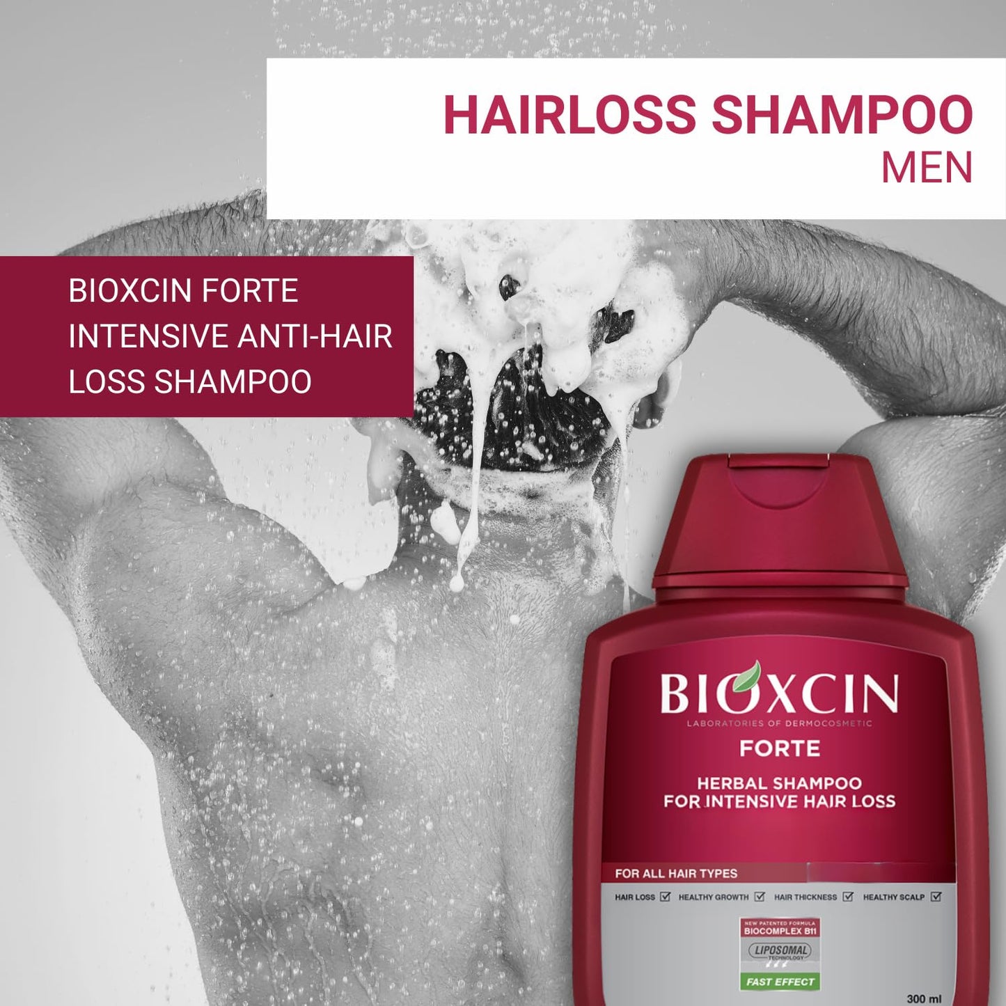 Herbal Shampoo for Hair Loss - Strengthening & Nourishing Formula | Deep Moisturizing with Natural Botanical Extracts