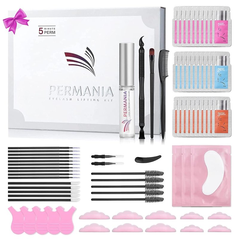 Lash Lift Kit - DIY Eyelash Perming System for Fast 5-Minute Lifts | Lasts 6 Weeks (30 Pcs)