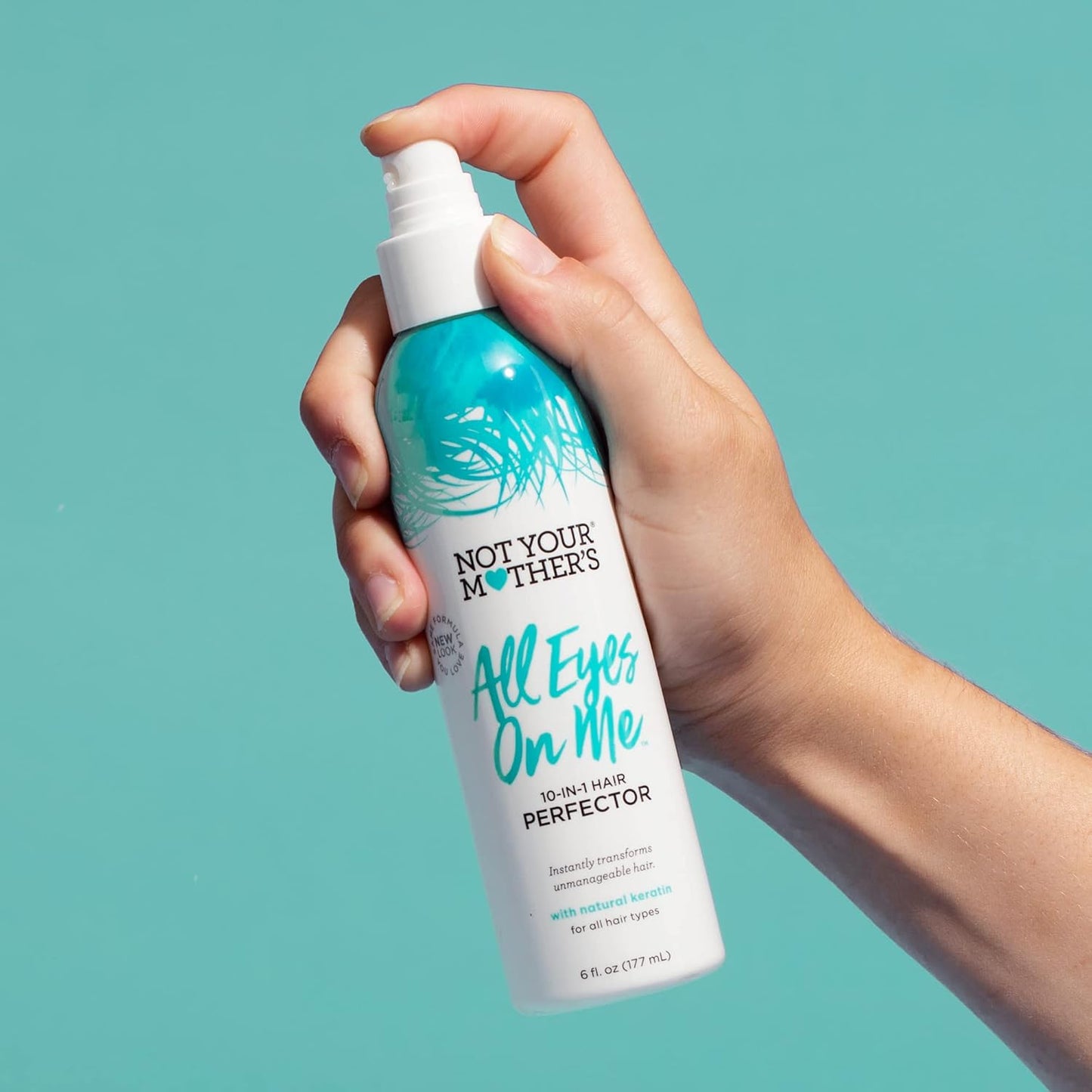 Not Your Mother's | 10-in-1 Hair Perfector Spray - Heat Protectant, Moisturizing Detangler & Frizz Control - 6 fl oz (2-Pack)