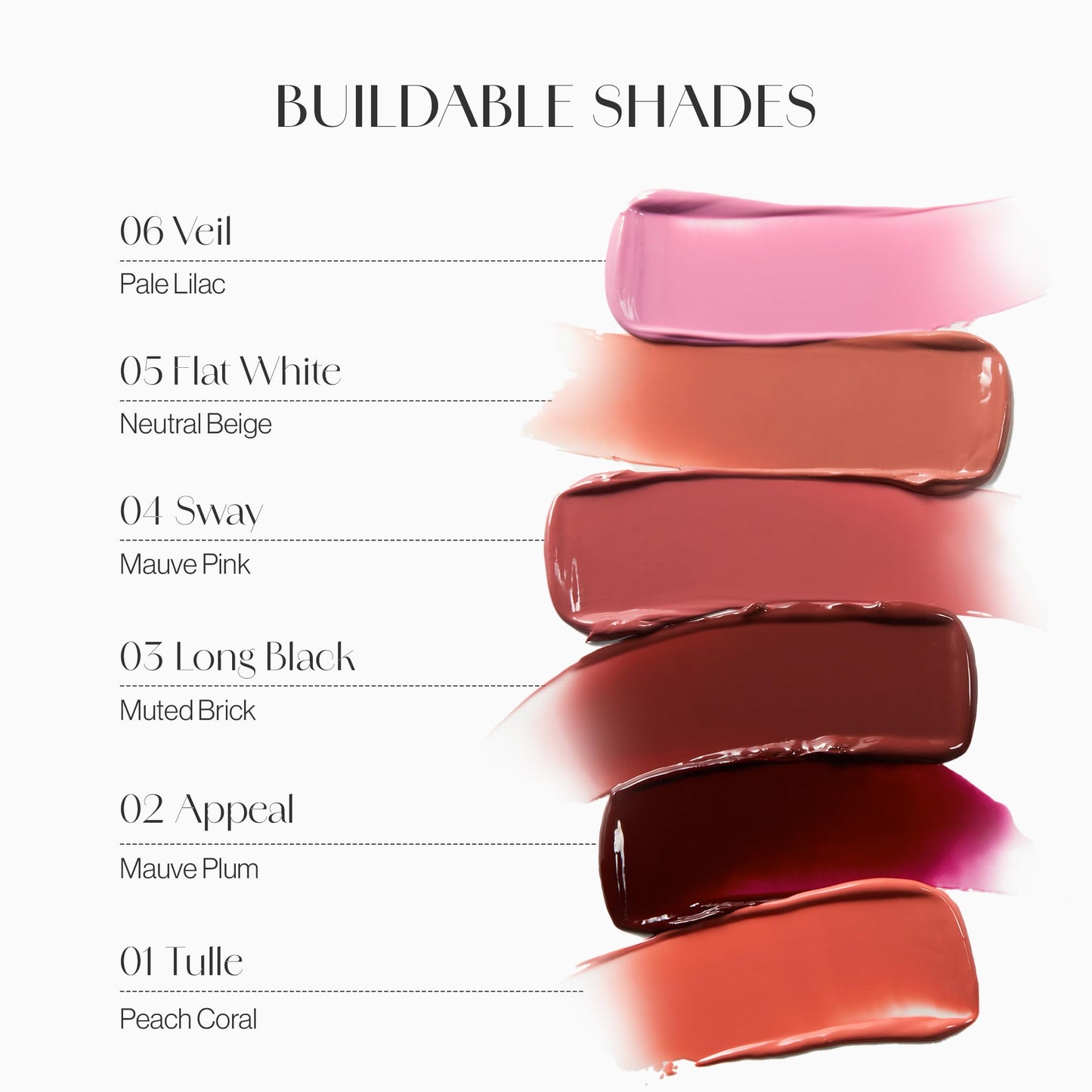 BEIGIC Flush Lip & Cheek Balm - Vegan Buildable & Blendable Multiuse Balm | Natural Flush & Glow | Glowy Blush for Cheeks | Dewy Korean Make Up Cream Blush | 03 Long Black - Muted Brick, 0.14 fl.oz