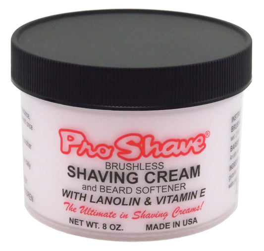 Pro Shave Brushless Shaving Cream & Beard Softener 8 Ounce (235ml) (2 Pack)