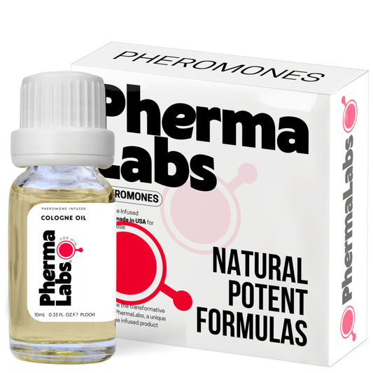 PHERMALABS Pheromone Cologne Oil for Men - Enhance Attention - Feromonas Perfume for Men - Long-Lasting Scent - Ideal for Confidence & Charisma - Men's Pheromone Cologne Spray para hombres 0.33 fl oz