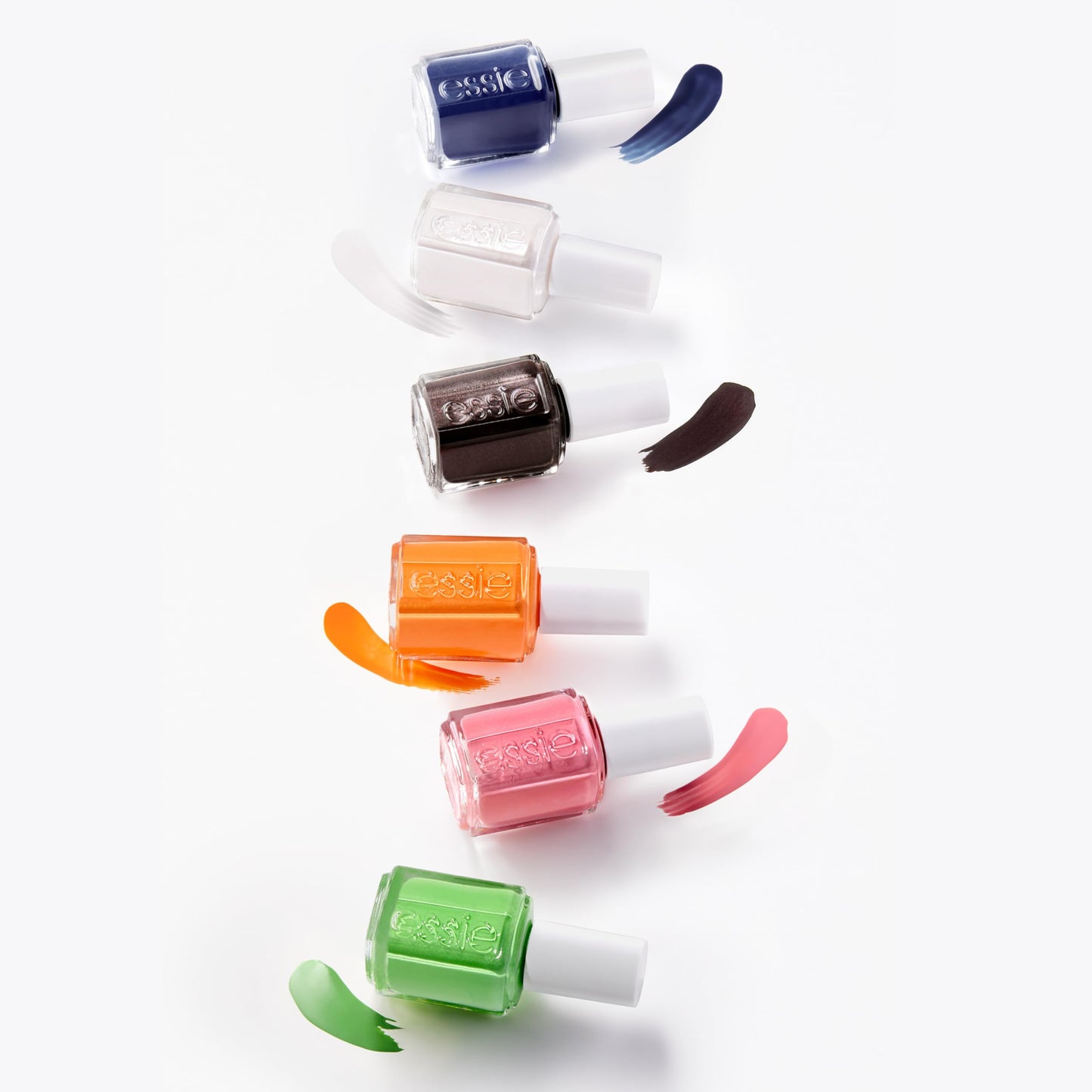 essie Nail Polish, Salon-Quality White Nail Polish, Be Them All, Vegan, Stay Fluid, 0.46 fl oz