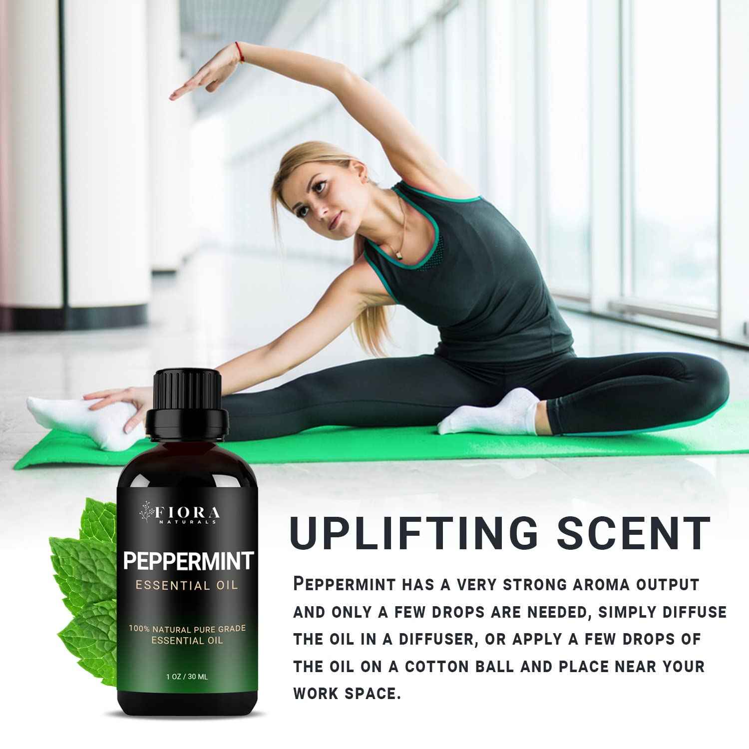 Fiora Naturals Tea Tree Oil & Peppermint Oil