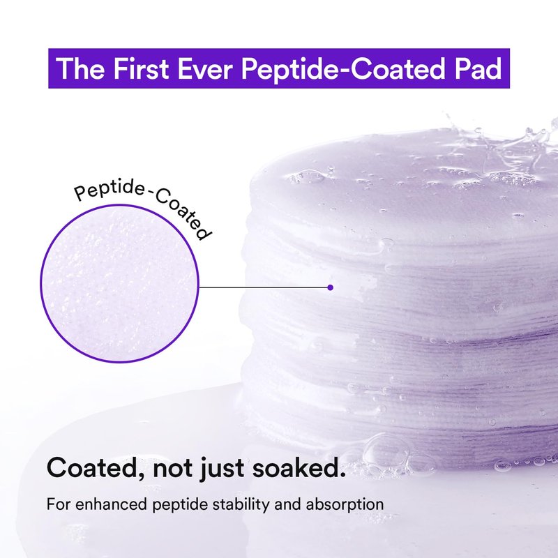 VEGANIFECT Collagen Peptide Jelly Toner Pads | Dual-Function Skincare for Wrinkle Care | Pore Tightening, Elasticity Boost, and Glow Radiance, Korean Skincare | 6.76 fl.oz.(200ml)*70Pads