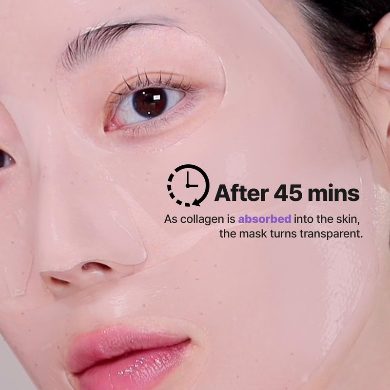 BIOHEAL BOH PROBIODERM™ Collagen Remodeling Serum Gel Mask (6ea X 34g) | Hydrogel Mask with Collagen Capsules for Firmness & Pore Refinement | Hydrating Facial Mask for Smoother Skin