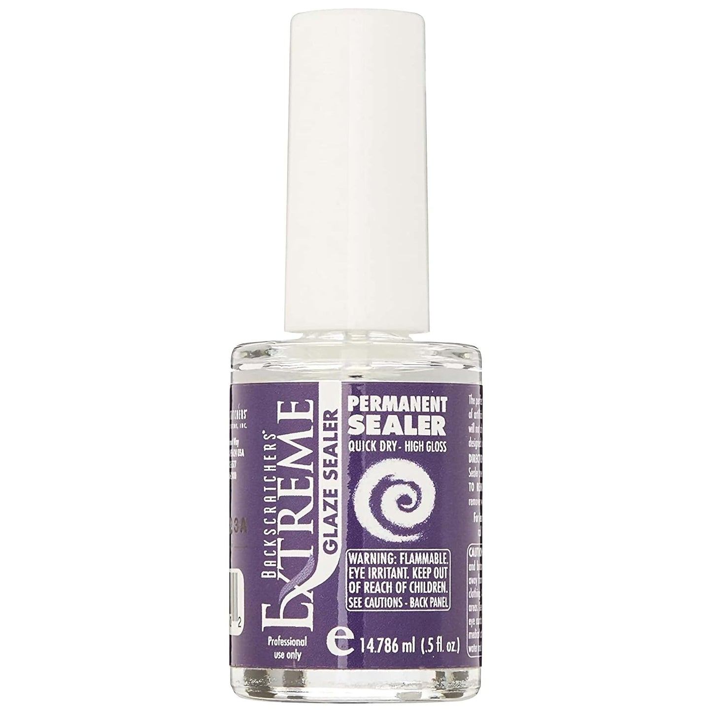 Extreme Permanent Glaze Sealer | Clear Top Coat for Long-Lasting High Gloss Finish - Quick Dry